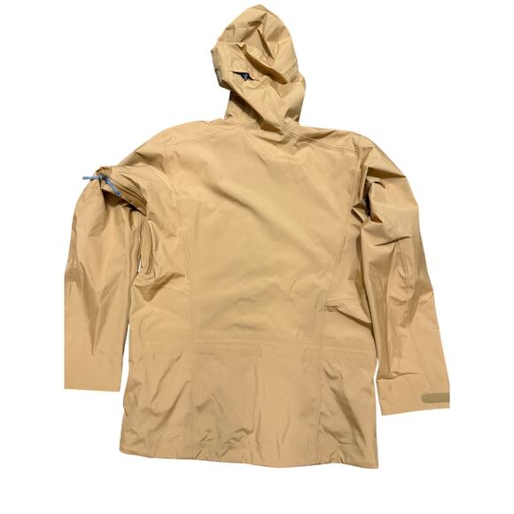 Houdini Men’s D Jacket Medium Sand Dune Waterproof Apex 3L Hardshell Ski Shell - Picture 2 of 11